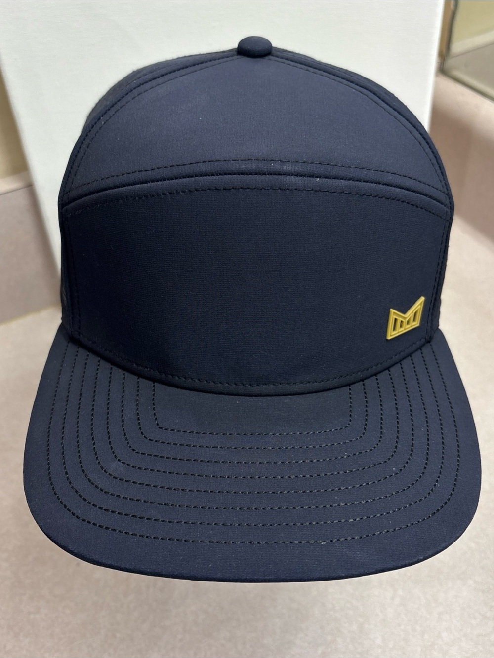 Melin Trenches Icon Hydro Black Gum Classic 58CM Snapback Adjustable Men’s Golf